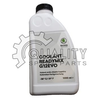 Nemrznoucí kapalina ŠKODA OEM Originál G12evo, 1L