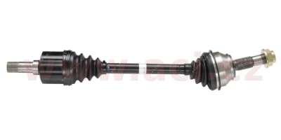 poloosa AVORD délka 750 mm, 35 drážek u kola, 31 drážek u převodovky, L, repasovaný originál (+vratná část 595Kč/24€)