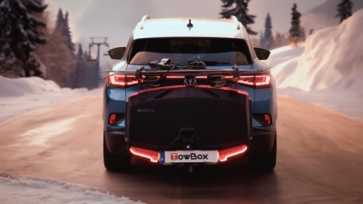 Rozšíření o nosič lyží (4 páry) na TowBox EVO / V5 / Swing, TopSki