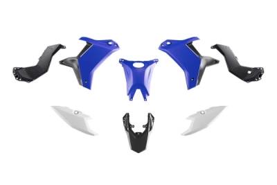 sada plastů YAMAHA Tenere, RTECH (modrá-bílá-černá, 5 dílů)