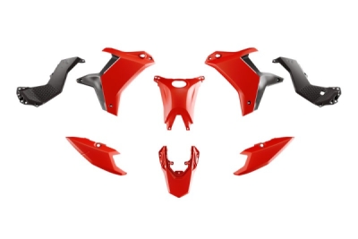 sada plastů YAMAHA Tenere, RTECH (červeno-černá, 5 dílů)