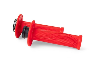 gripy lock-on R20 Wave (BETA RR 125-530), RTECH (neon červené, 1 pár)