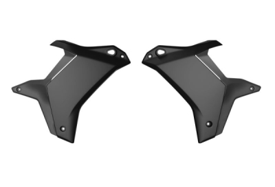spoilery chladiče YAMAHA Tenere, RTECH (černé, pár)