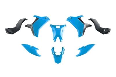 sada plastů YAMAHA Tenere, RTECH (světle modrá-černá, 5 dílů)
