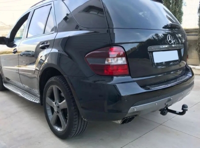 Tažné zařízení Mercedes Benz GLE SUV 2015-2019 (W166), pevné 2 šr., Aragon