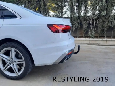 Tažné zařízení Audi A4 sedan 2015-2019 (B9), vertikální, Aragon