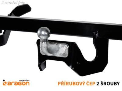 Tažné zařízení Mercedes Benz Sprinter II valník 5t (4,6t) (MWB+LWB) 2006-2018, příruba 2 šr., Aragon