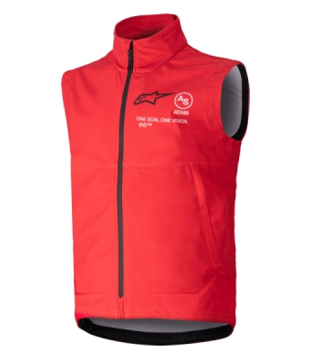 vesta TECHSTAR SOFTSHELL, ALPINESTARS (červená, vel. M)