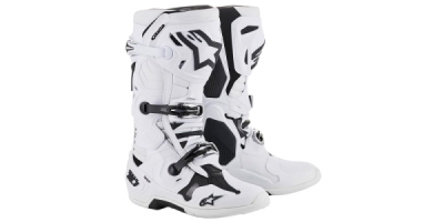 boty TECH 10, ALPINESTARS (bílá, vel. 44,5)