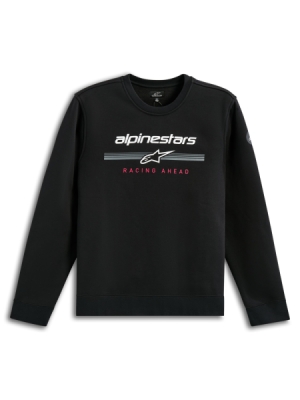 mikina BETTERN CREW, ALPINESTARS (černá, vel. M)