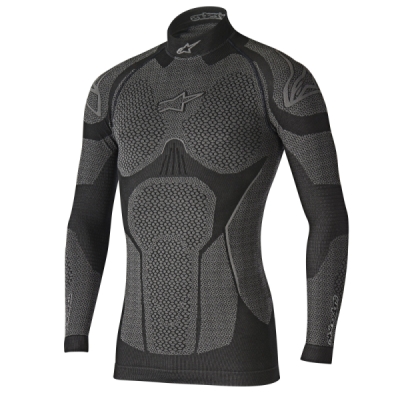 termoprádlo s dlouhým rukávem RIDE TECH WINTER, ALPINESTARS (šedé/černé, vel. M/L)