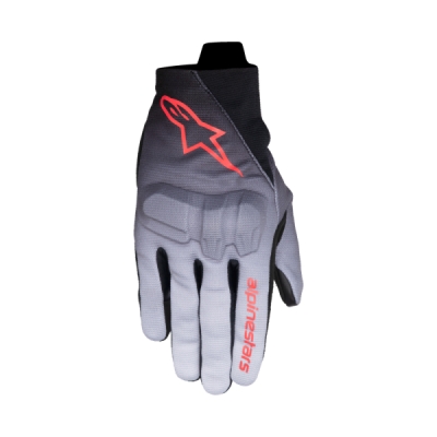 rukavice REEF V2, ALPINESTARS, dámské (šedá/černá/růžová, vel. M)