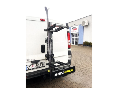 BuzzRack Ski Rack - nosič lyží na tažné