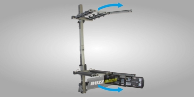 BuzzRack Ski Rack - nosič lyží na tažné
