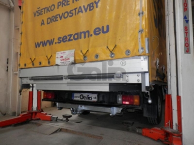 Tažné zařízení Peugeot Boxer valník 2024/07-, pevné 2 šr., Galia