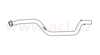 střední díl výfuku FENNO/IMASAF