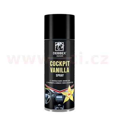 Cockpit spray, vanilka 400 ml, DEBBEX