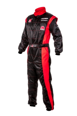 kombinéza závodní NEW black + red (vel. 48)