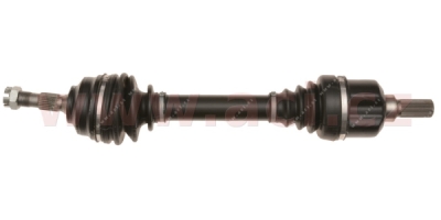 poloosa AVORD délka 612 mm, 25 drážek u kola, 37 drážek u převodovky, +AUT, L, repasovaný originál (+vratná část 595Kč/24€)