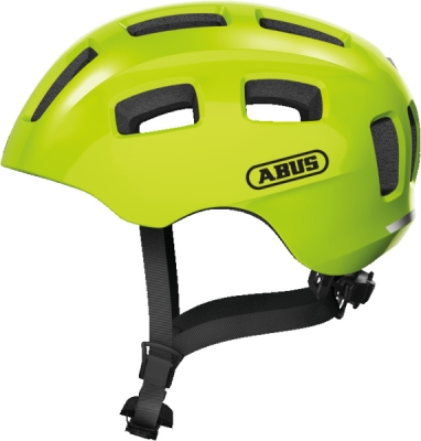 cyklo přilba Youn-I 2.0 signal yellow, ABUS,dětská (žlutá fluo, vel.M)