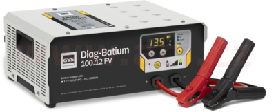 nabíječka/stabilizovaný zdroj GYS DIAG-BATIUM 100.12 FV, 12 V, 5-1200 Ah, kabely 2.5 m