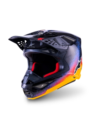 přilba SUPERTECH S-M10 limitovaná edice BLACK HOLE, ALPINESTARS (černá/multicolor, vel. S)