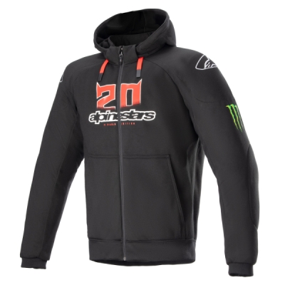 bunda CHROME IGNITION MONSTER FQ20 kolekce, ALPINESTARS (černá/červená/bílá/zelená, vel. S)