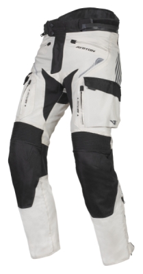 kalhoty Rally II, AYRTON (světle šedá/černá, vel. 2XL)
