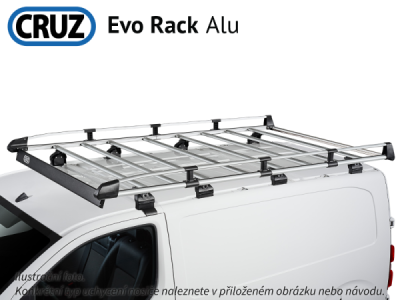 Střešní koš - modul, Cruz Evo Rack Alu A34-158