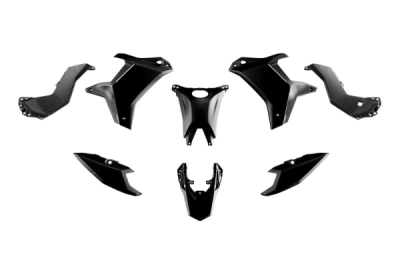 sada plastů YAMAHA Tenere, RTECH (černá, 5 dílů)