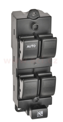 spínač stahování předních/zadních oken, u řidiče AUTO, 15 pin