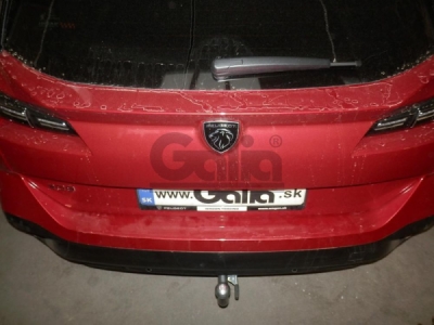 Tažné zařízení Peugeot 408 2022- , odnímatelný bajonet, Galia