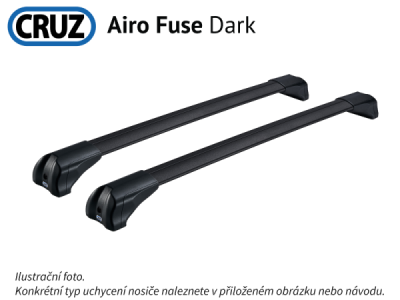 Střešní nosič Porsche Panamera 17-24, CRUZ Airo Fuse Dark