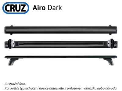 Střešní nosič Chery Tiggo7 5dv.20-, CRUZ Airo FIX Dark