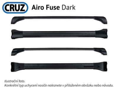 Střešní nosič Chery Tiggo7 5dv.20-, CRUZ Airo Fuse Dark
