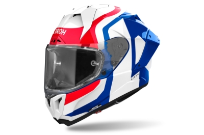 přilba GP800 Competition, AIROH (modrá/červená lesklá, vel. L) 2027