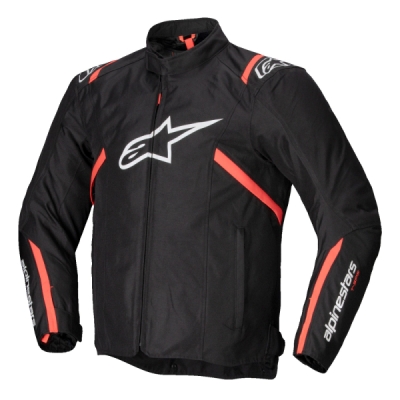bunda T-SPS 2 WATERPROOF, ALPINESTARS (černá/bílá/červená fluo, vel. XL)