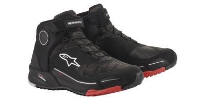 boty CR-X DRYSTAR, ALPINESTARS (černá maskáčová/červená, vel. 43,5)