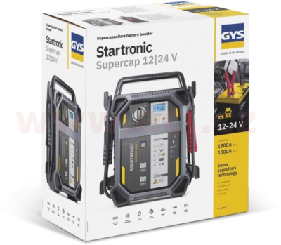 kondenzátorový startovací zdroj 12/24 V, GYS STARTRONIC SUPERCAP