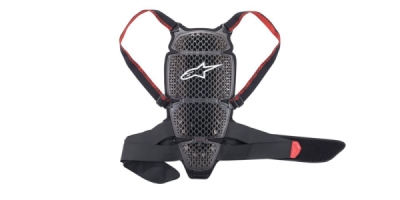 páteřový chránič Nucleon KR-CELL, ALPINESTARS (černý/šedý/červený, vel. XS)