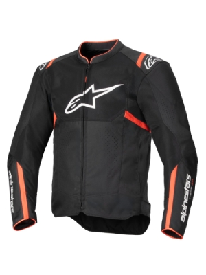 bunda T-SPS AIR V2, ALPINESTARS (černá/červená fluo, vel. S)