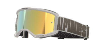 brýle VISION 5 HOLLOW, ALPINESTARS (písková, zrcadlové zlaté plexi)