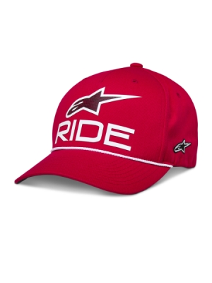 kšiltovka RIDE COMP SNAPBACK, ALPINESTARS (červená/bílá/černá)
