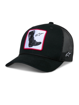 kšiltovka BOOTED, ALPINESTARS (černá/černá)