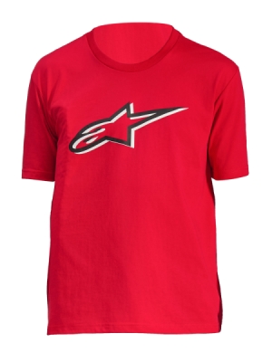 triko AGELESS SHADOW CSF, ALPINESTARS (červená, vel. 2XL)