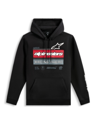 mikina HARKEN HOODIE, ALPINESTARS (černá, vel. M)
