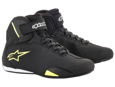 boty SEKTOR, ALPINESTARS (černé/žlutá fluo, vel. 38)