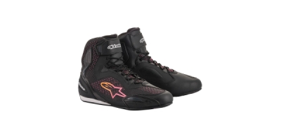 boty STELLA FASTER-3 RIDEKNIT, ALPINESTARS, dámské (černá/žlutá/růžová, vel. 36)