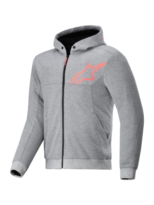 bunda CHROME V2 SPORT, ALPINESTARS (šedá/červená fluo, vel. L)