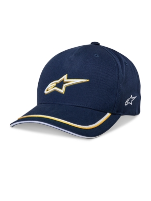 kšiltovka ASCENSION SNAPBACK, ALPINESTARS (modrá/zlatá)